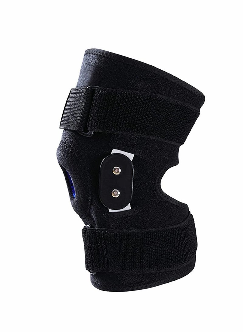 Decompression Knee Brace, with Side Stabilizers, for Pain Relief, Adjustable Compression Band, Suitable for Men and Women