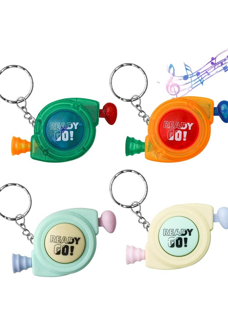 4pcs Bop It, Mini Gaming Mode Kids Single Or Double Bop Rhythm Reaction Montessori Electronic Memory Toy Micro Series Game With Volume Button Electronic Handheld Game