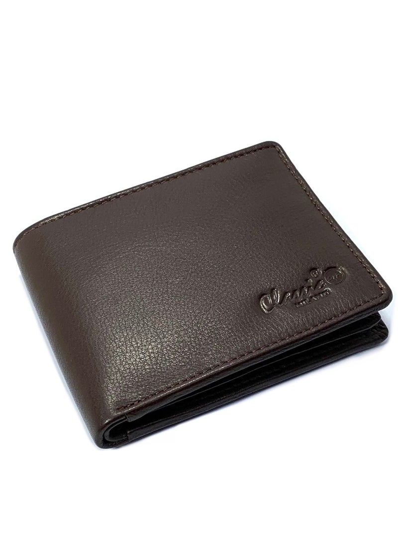 CLASSIC MILANO® Genuine Leather Hand-Crafted Wallet For Men, Bifold Leather Men's Wallet by Milano Leather