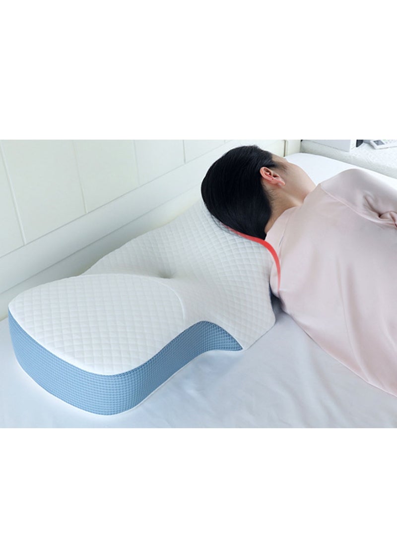 Memory Foam Pillows Neck Pillow Bed Pillow for Sleeping Ergonomic Cervical Pillow Orthopedic Contour Pillow for Side Back Stomach Sleeper