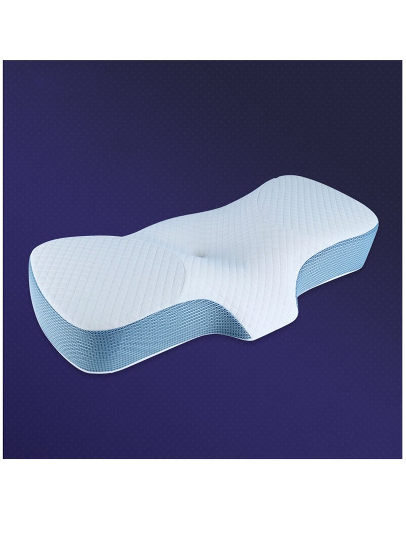 Memory Foam Pillows Neck Pillow Bed Pillow for Sleeping Ergonomic Cervical Pillow Orthopedic Contour Pillow for Side Back Stomach Sleeper