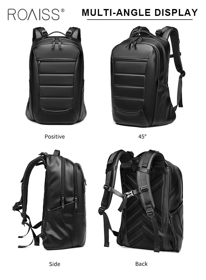 Unisex Multifunctional Ergonomic Backpack with Comfortable Back Padding Large Capacity Multiple Compartments Scientific Partitioning Ideal for Short Trips Business Duffel Bags with Adjustable Straps