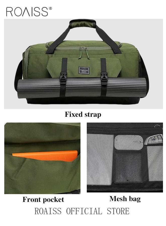 Large Capacity Outdoor Travel Bag Portable Suit Garment Storage Bag Foldable Business Luggage Bag with Multifunctional Organizer Suitable for Carrying and Storing Travel Essentials