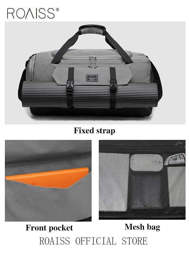 Large Capacity Outdoor Travel Bag Portable Suit Garment Storage Bag Foldable Business Luggage Bag with Multifunctional Organizer Suitable for Carrying and Storing Travel Essentials