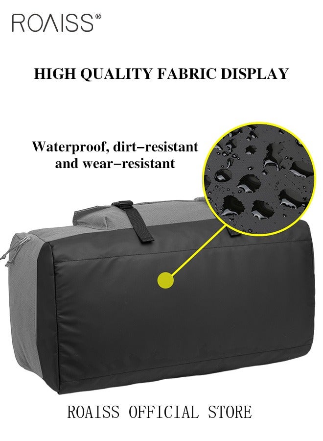 Large Capacity Outdoor Travel Bag Portable Suit Garment Storage Bag Foldable Business Luggage Bag with Multifunctional Organizer Suitable for Carrying and Storing Travel Essentials