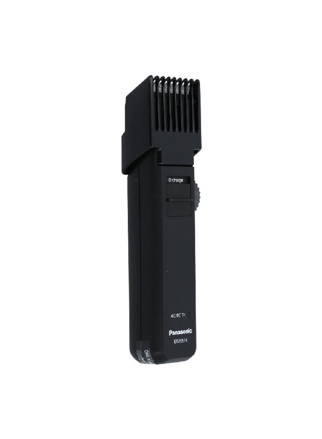 45 Degree Edged Blade Rechargeable Trimmer Black