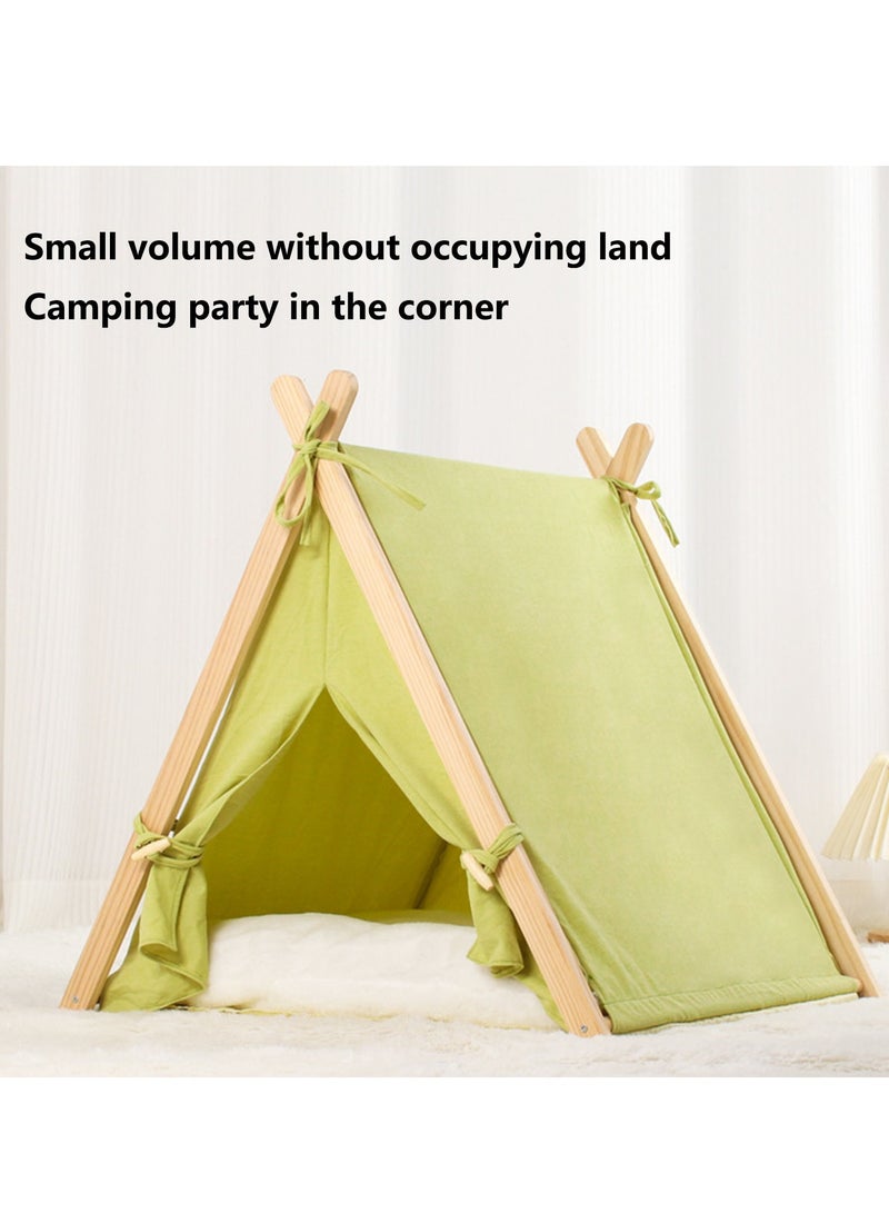Pet nest, Portable Pet Tents for Small Dogs or Cats, Puppy Sweet Bed Washable Dog or Cat Houses with Cushion