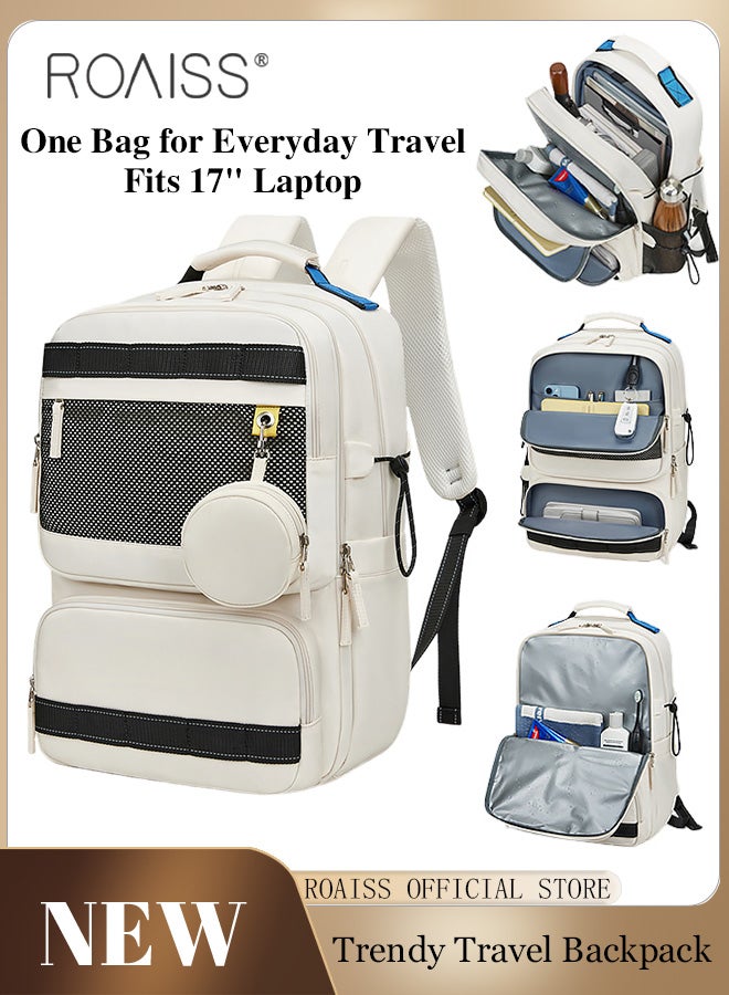 Unisex Multifunctional Ergonomic Backpack with Comfortable Back Padding Large Capacity Multiple Compartments Scientific Partitioning Ideal for Short Trips Business Duffel Bags with Adjustable Straps