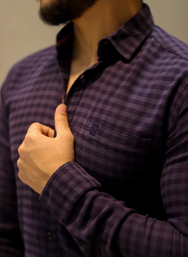 Patterned Men's Casual Shirt