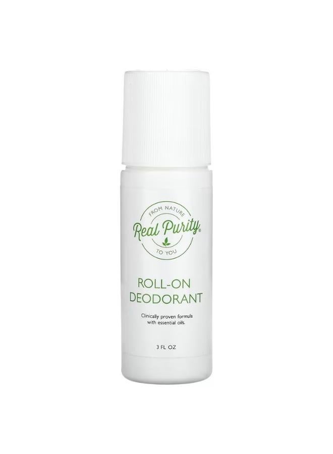 Real Purity, Roll-On Deodorant, 3 fl oz
