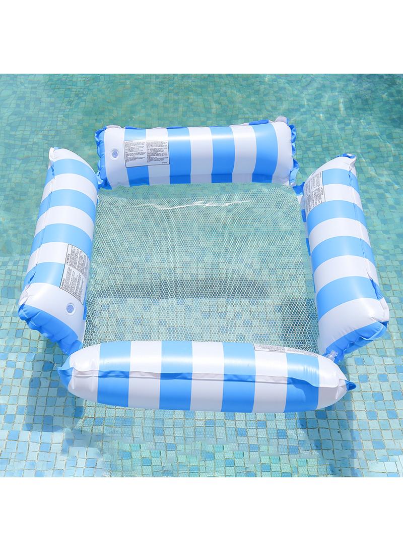 Inflatable Four Tube Recliner With Net Floating Bed
