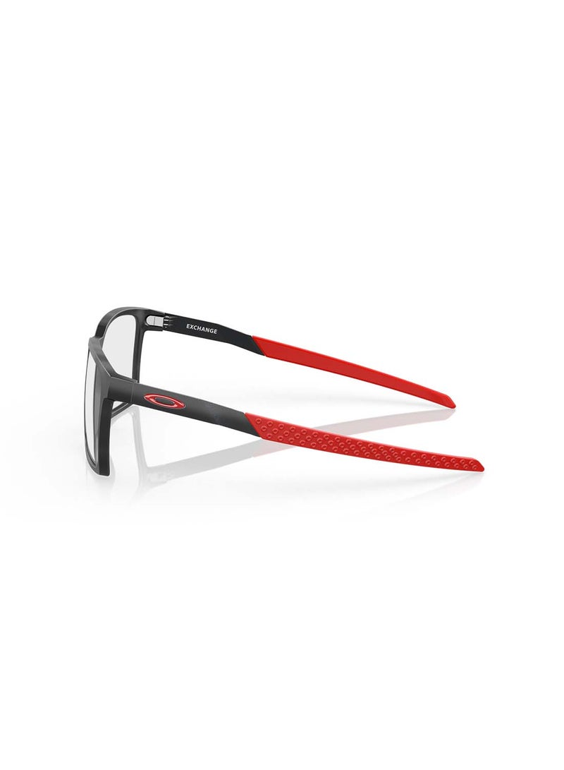 Men's Rectangular Shape Eyeglass Frames OX8055 805504 54 - Lens Size: 54 Mm