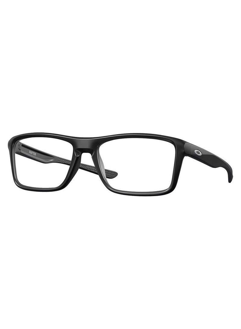 Men's Rectangular Shape Eyeglass Frames OX8178 817801 55 - Lens Size: 55 Mm