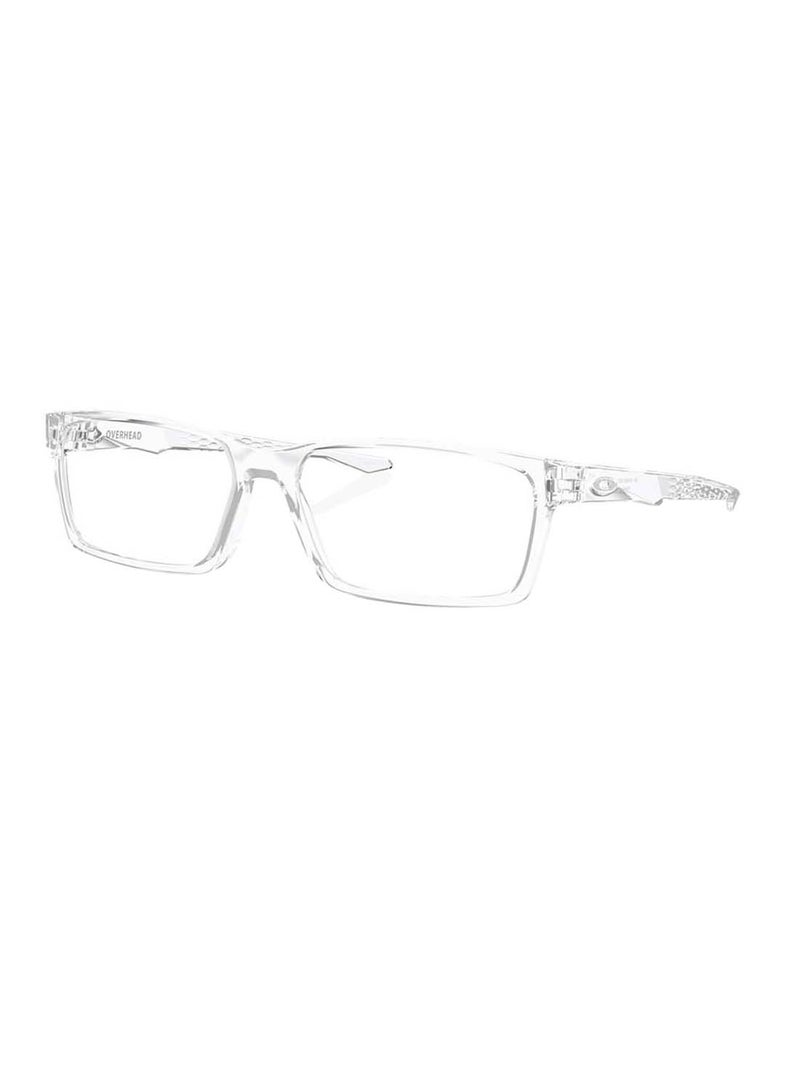 Men's Rectangular Shape Eyeglass Frames OX8060 806003 57 - Lens Size: 57 Mm