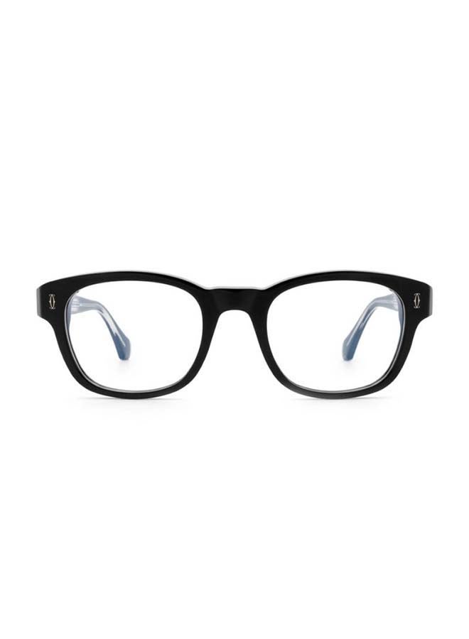 Men's Rectangular Shape Eyeglass Frames CT0292O 001 50 - Lens Size: 50 millimeter