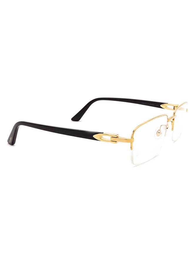 Men's Rectangular Shape Eyeglass Frames CT0288O 001 54 - Lens Size: 54 millimeter