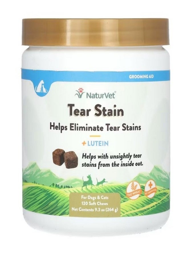Tear Stain  Lutein For Dogs and Cats 120 Soft Chews 9.3 oz 264 g