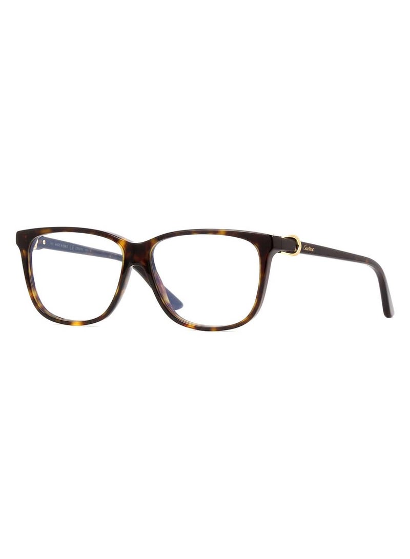 Women's Rectangular Shape Eyeglass Frames CT0351O 002 56 - Lens Size: 56 millimeter