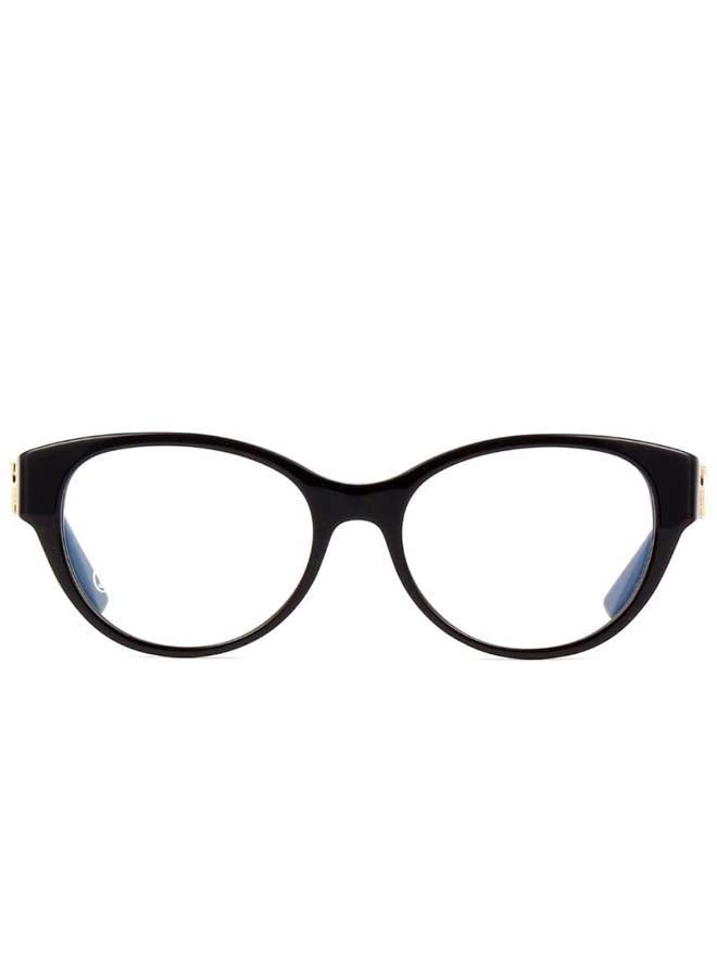 Women's Cat Eye Shape Eyeglass Frames CT0315O 001 53 - Lens Size: 53 millimeter