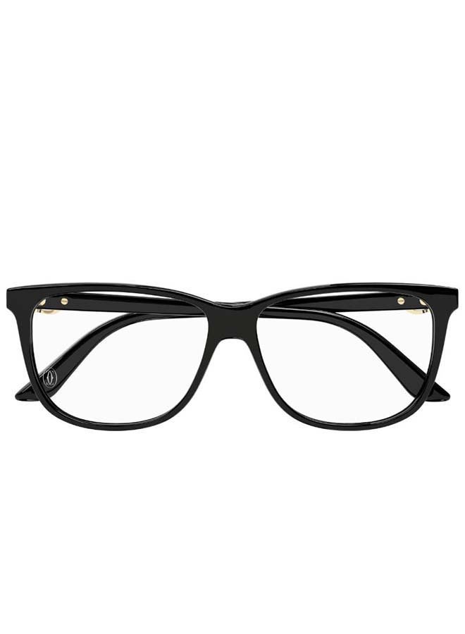 Women's Rectangular Shape Eyeglass Frames CT0351O 001 56 - Lens Size: 56 millimeter