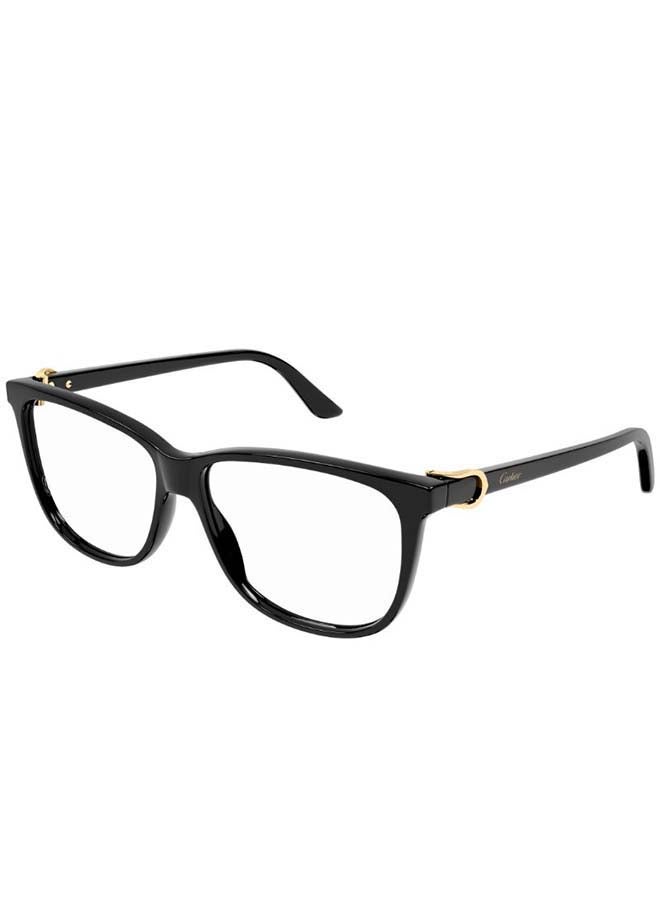 Women's Rectangular Shape Eyeglass Frames CT0351O 001 56 - Lens Size: 56 millimeter