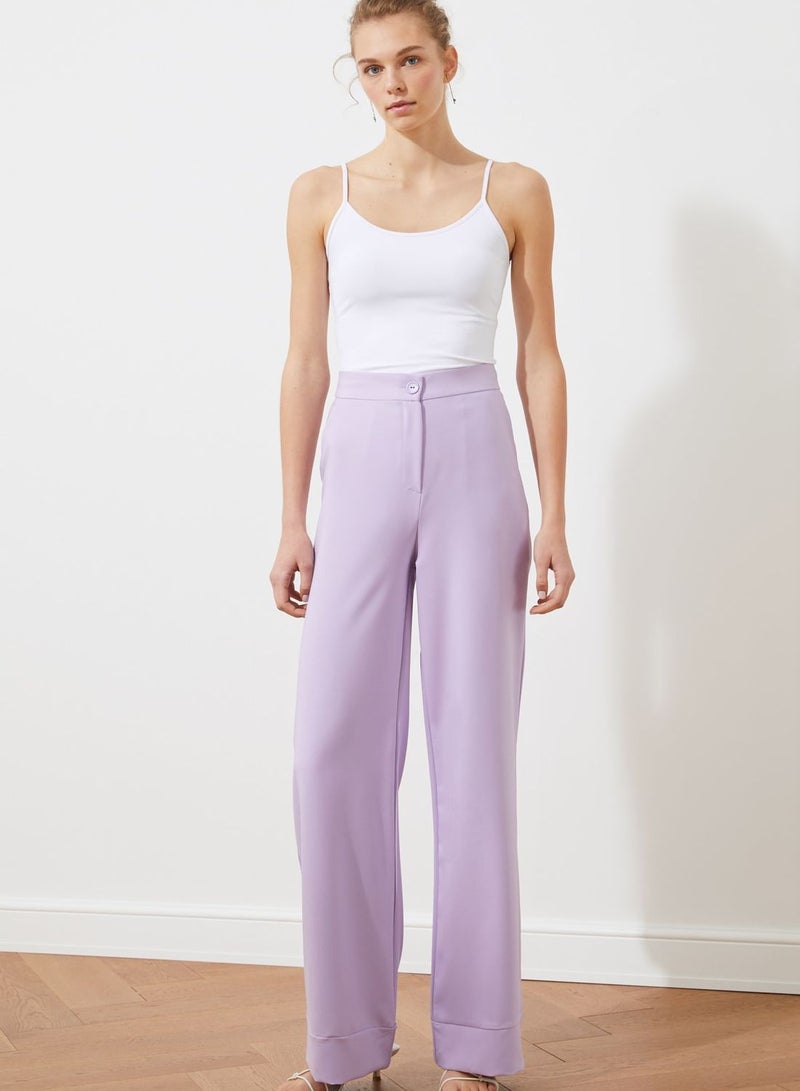 High Waist Flared Pants