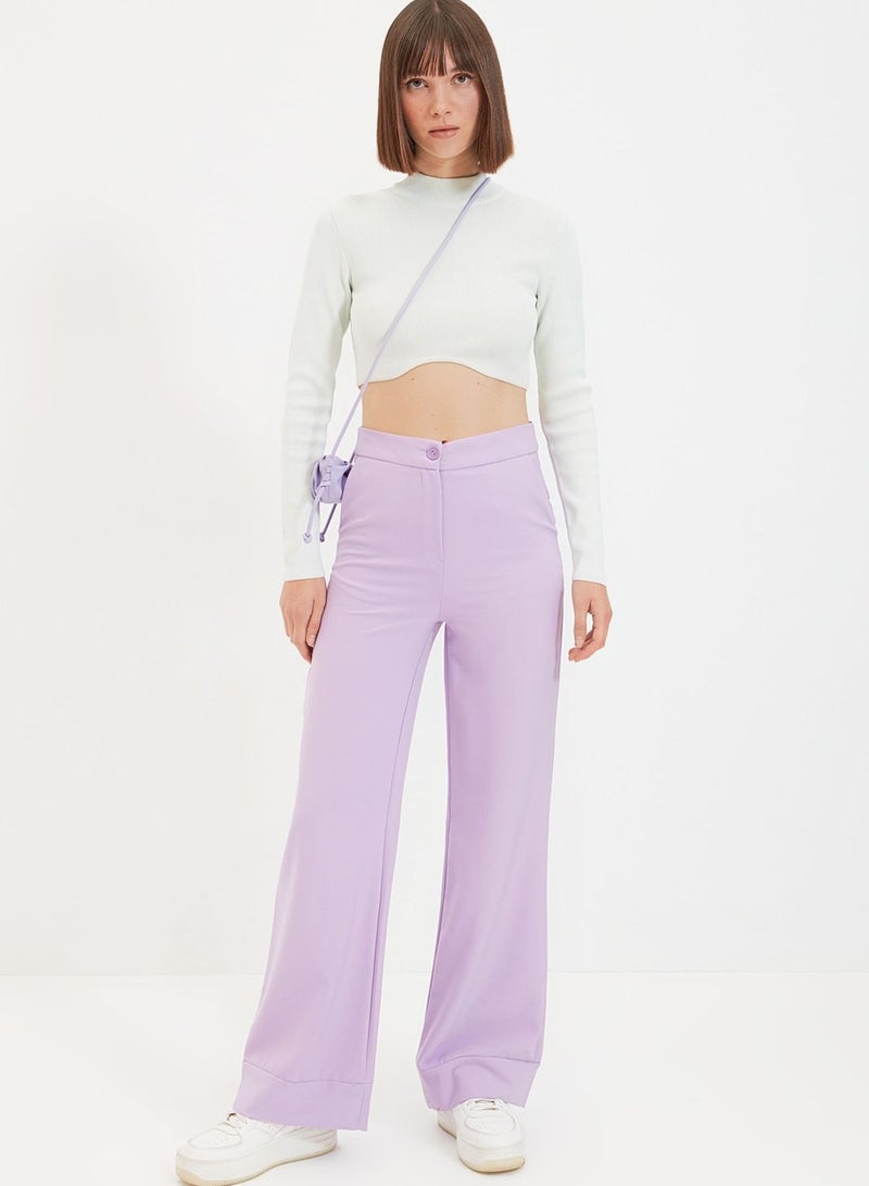 High Waist Flared Pants