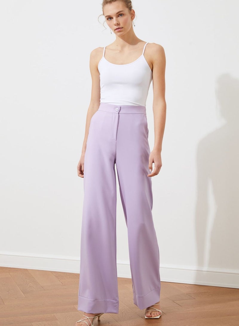 High Waist Flared Pants