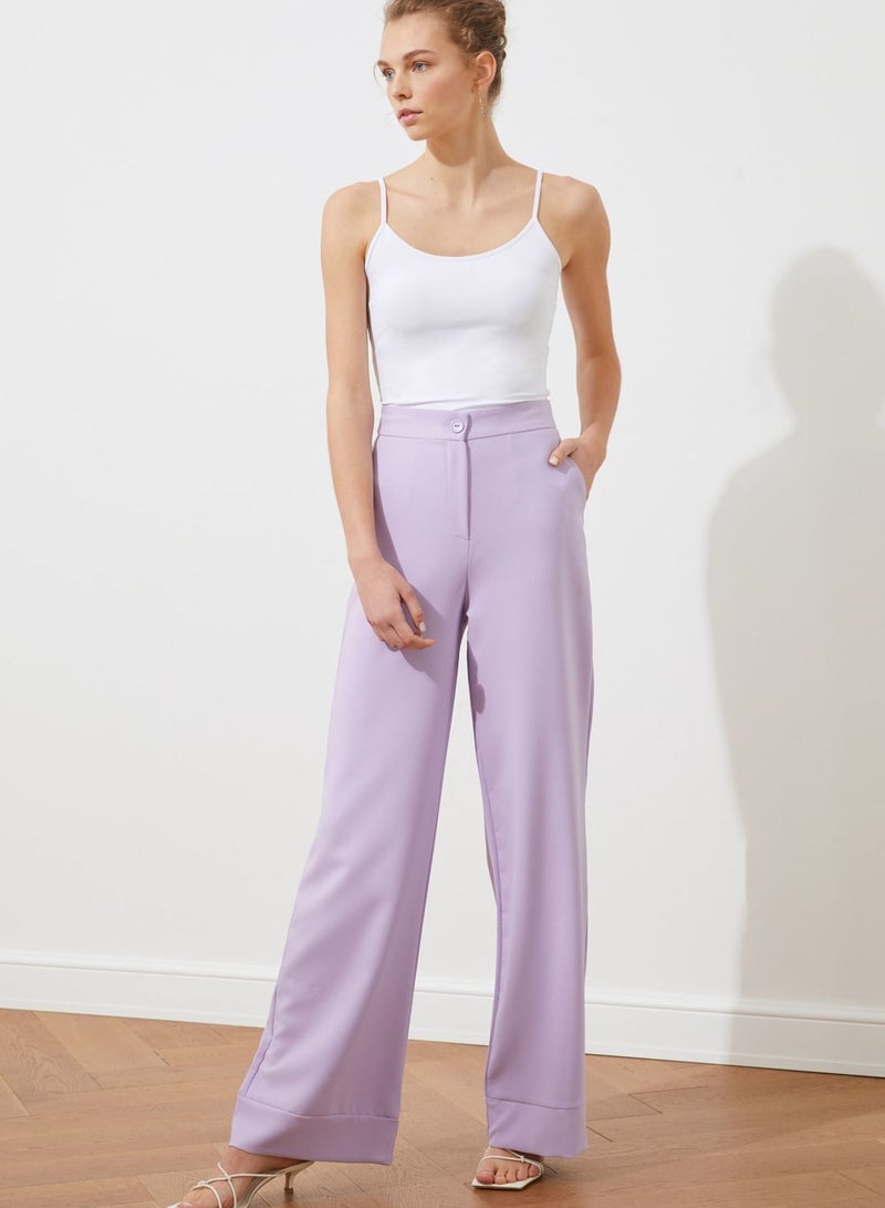 High Waist Flared Pants