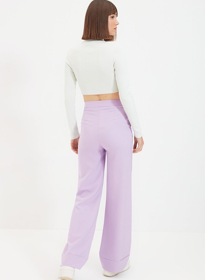 High Waist Flared Pants