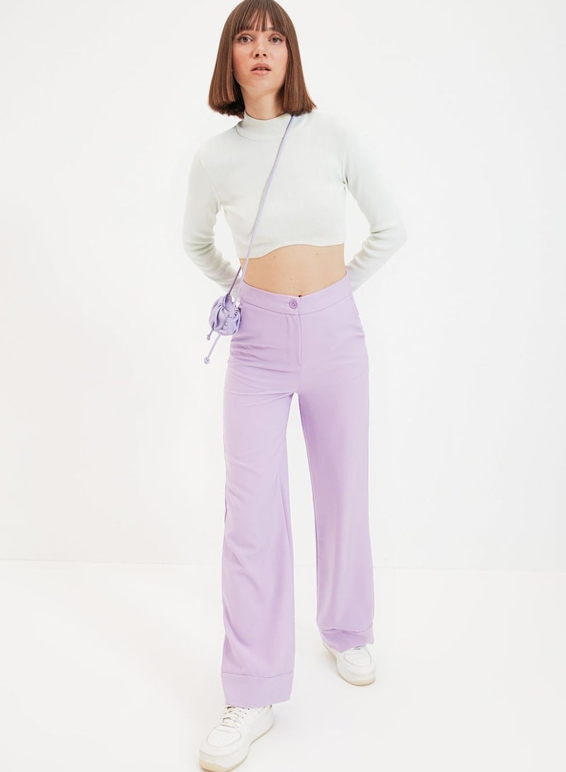 High Waist Flared Pants