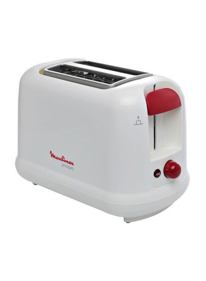 Electric Slice Toaster 850W 850.0 W LT160127 White/Red