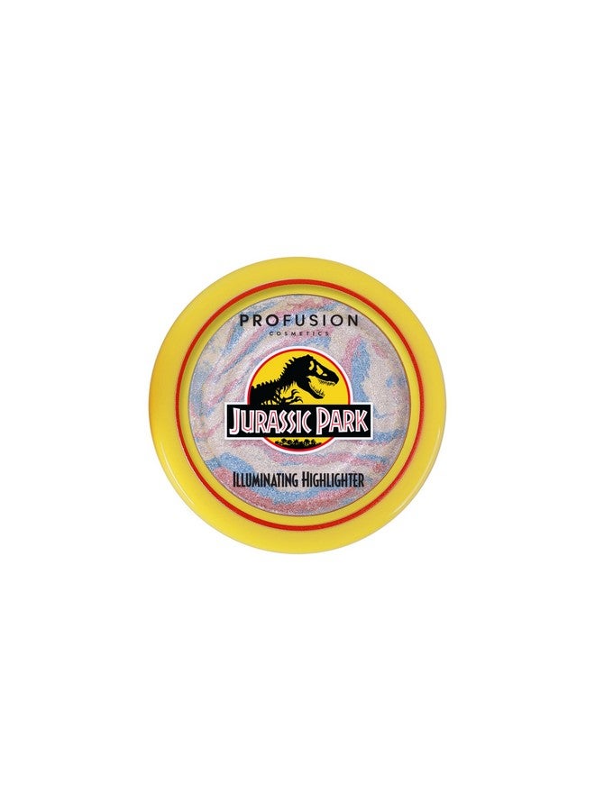 Jurassic Park Illuminating Highlighter Face Make Upskin Perfecting Palette Roaring Glow For Adventureready Looks Vegan & Crueltyfree (Jurassic Stomp)