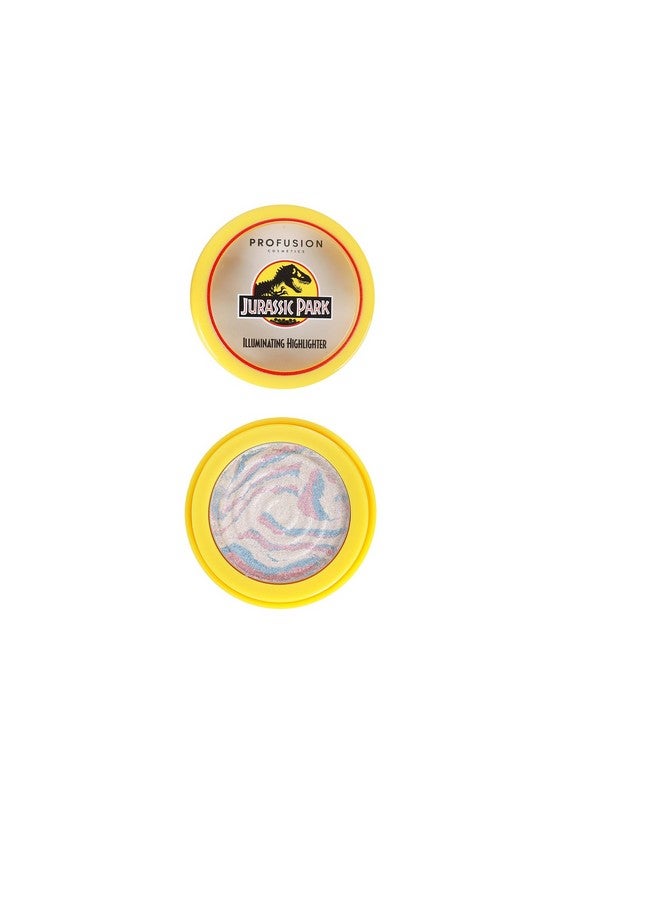 Jurassic Park Illuminating Highlighter Face Make Upskin Perfecting Palette Roaring Glow For Adventureready Looks Vegan & Crueltyfree (Jurassic Stomp)