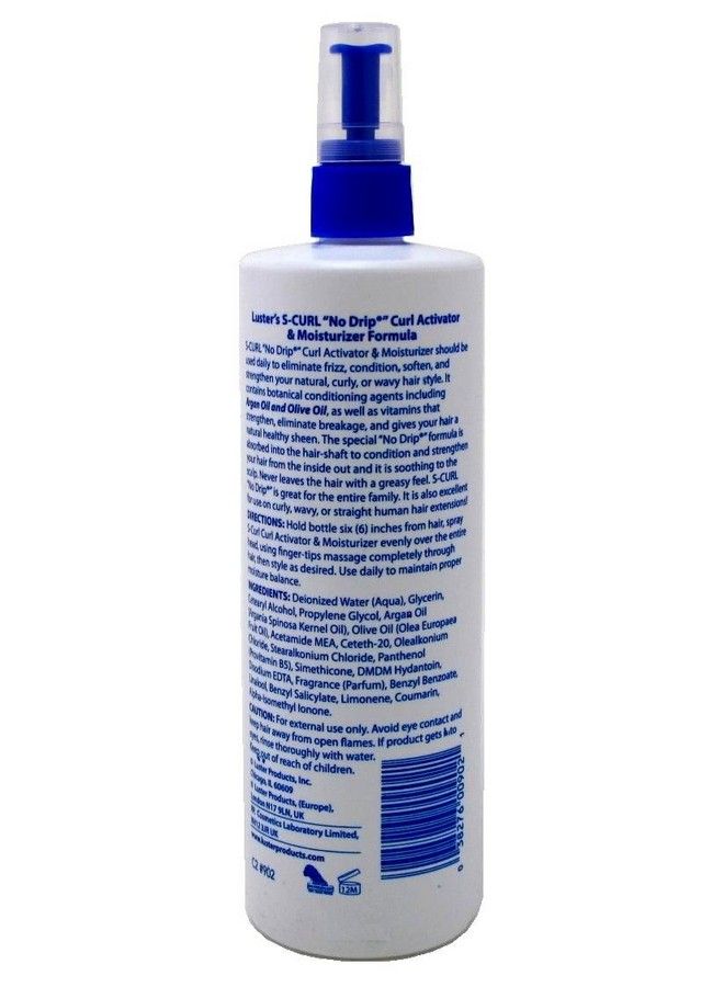 S Curl No Drip Curl Activator Moisturizer 16 Fl Oz