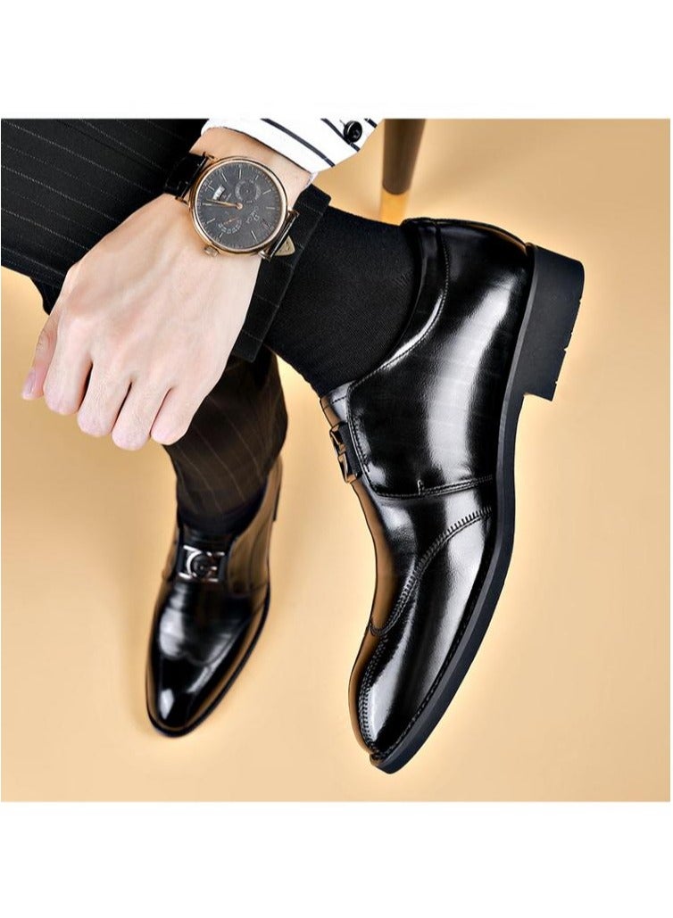 New Men's Business Leather Shoes