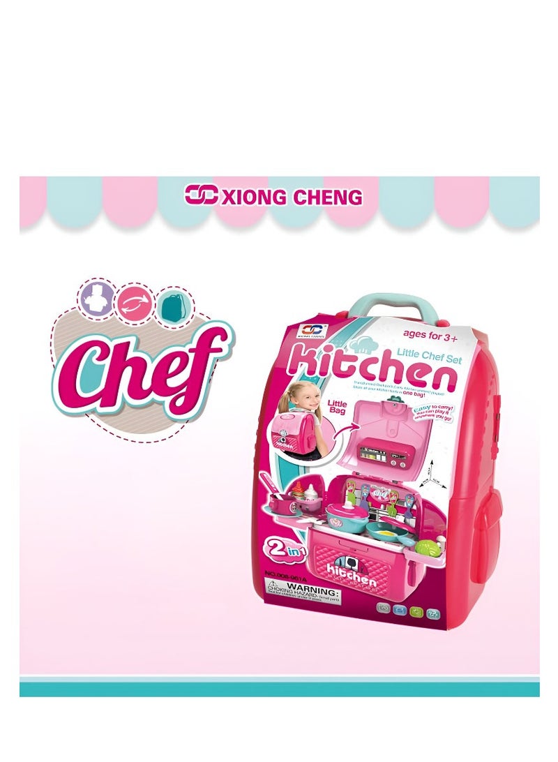 3 In 1 Kitchen Little Chef Set for Kids