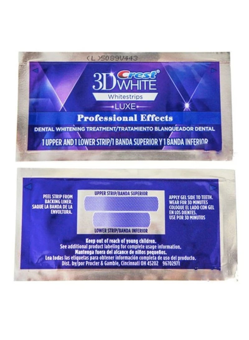 5-Piece 3D Whitestrips Teeth Whitening Professional Effect 10 Strip
