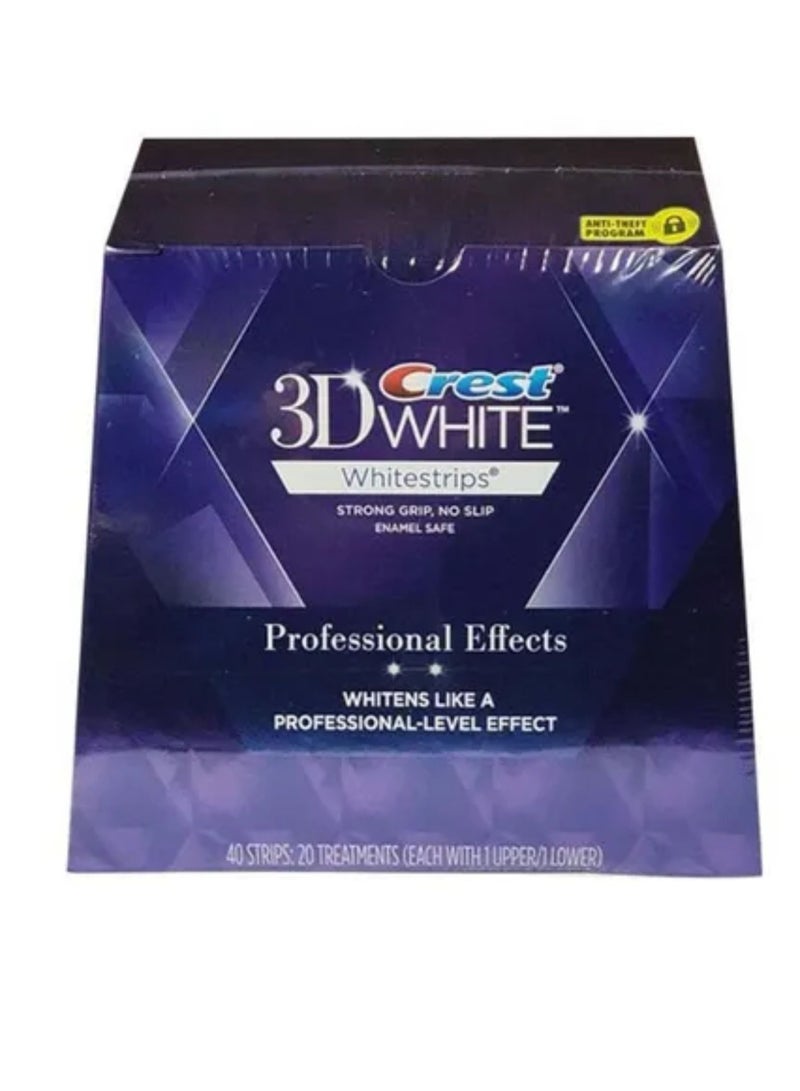 5-Piece 3D Whitestrips Teeth Whitening Professional Effect 10 Strip