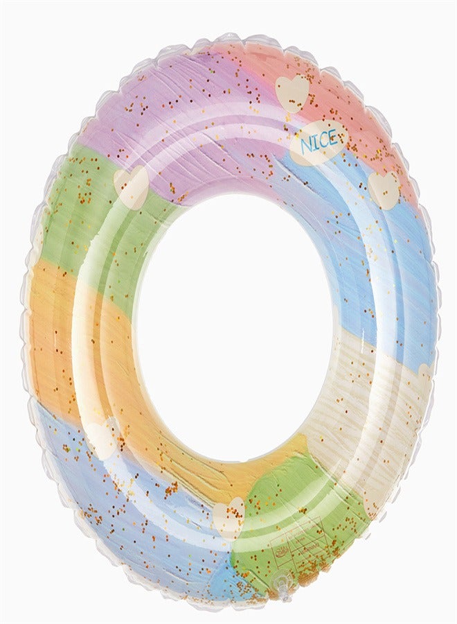 Children's Striped Swimming Ring Multicolour H