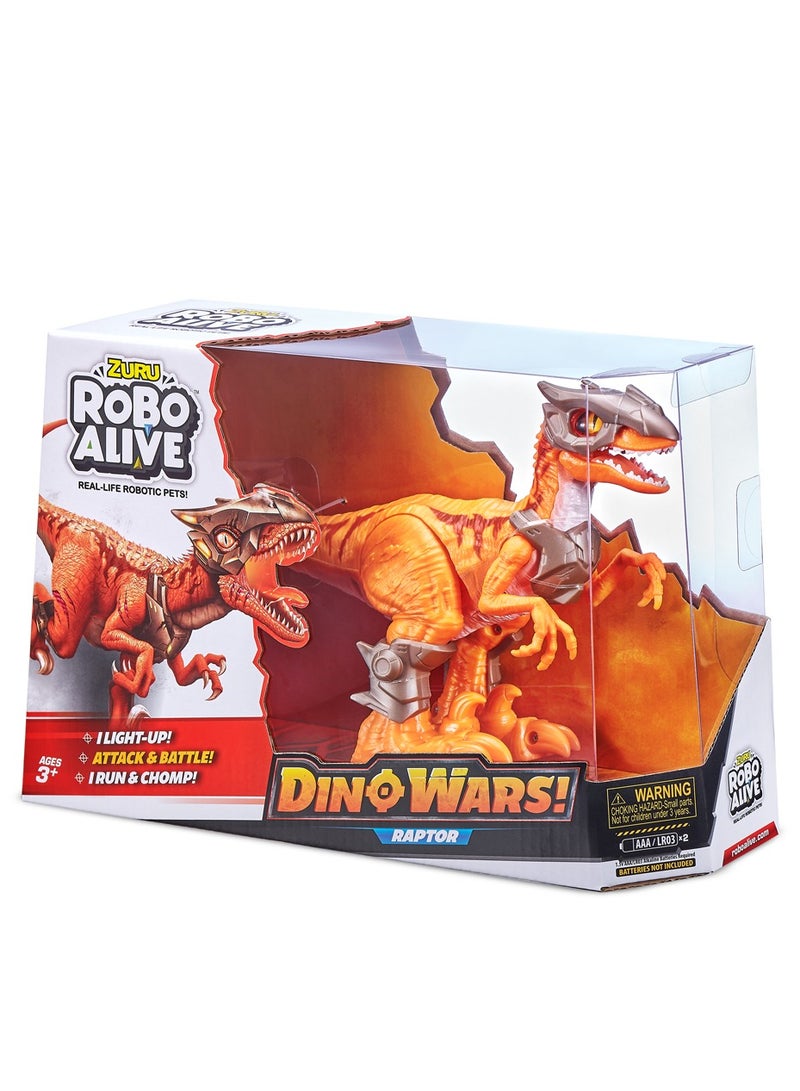ZURU ROBO ALIVE Dino -SERIES 1 Raptor Toy Dino For Ages 3+