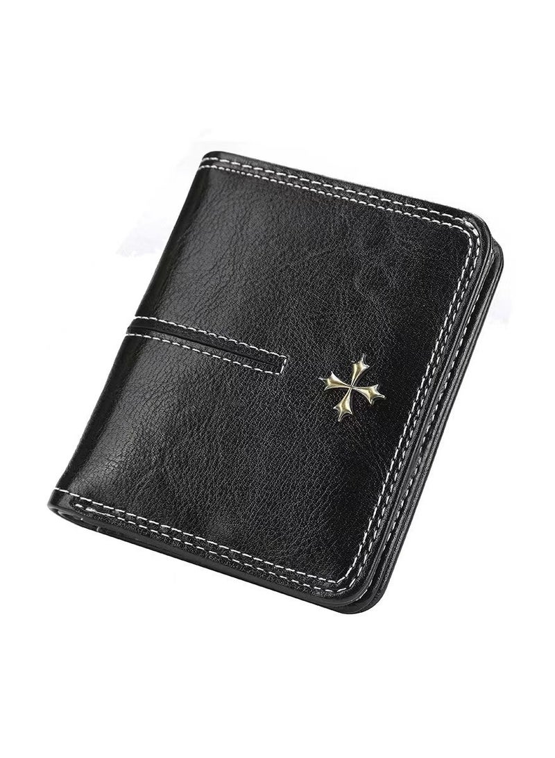 Leather Wallet Black