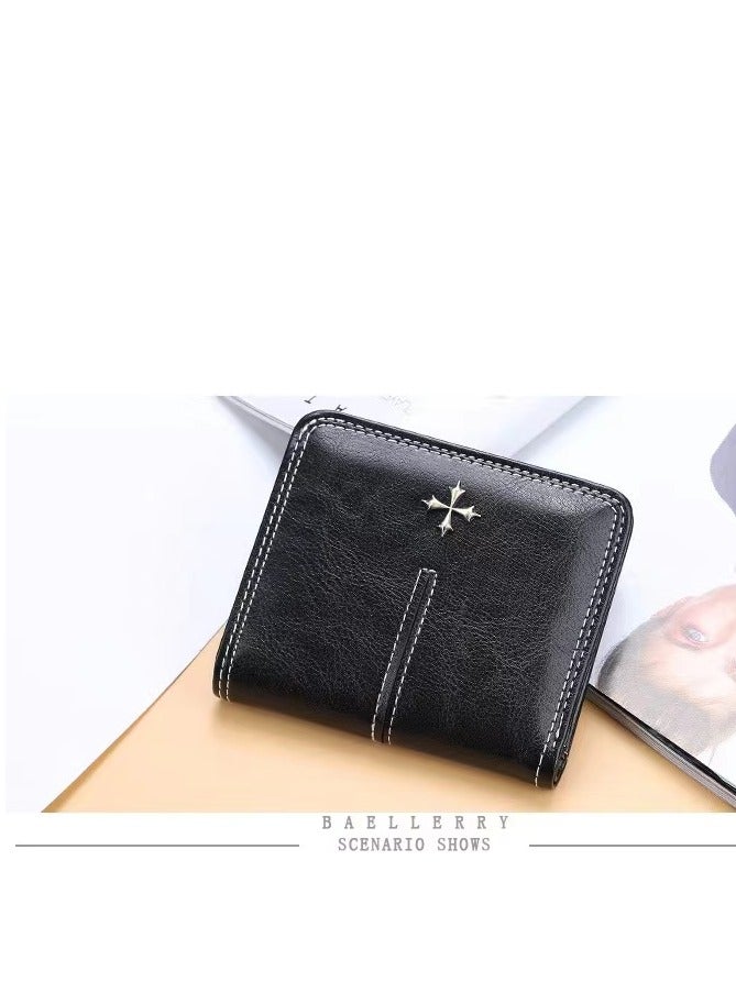 Leather Wallet Black