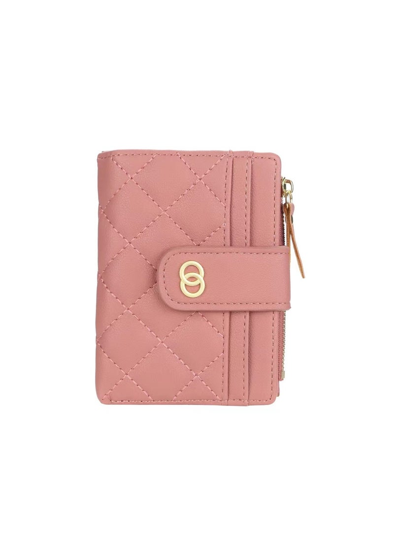 Leather Wallet Light Pink