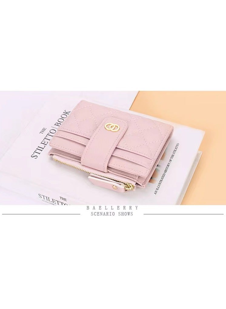 Leather Wallet Pink