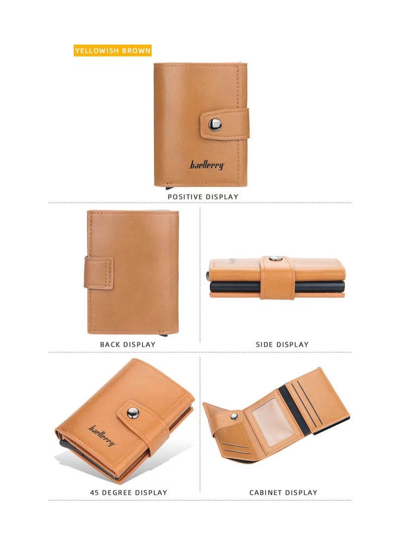 Leather Wallet Brown