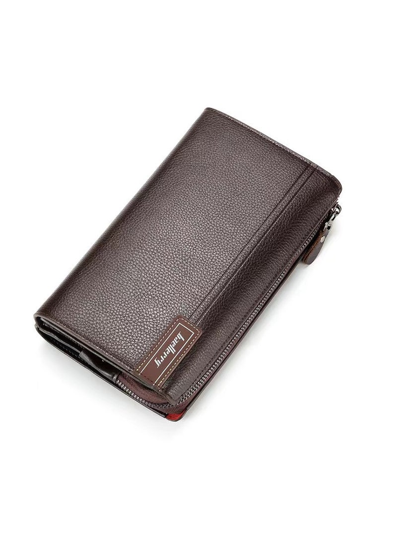 Leather Wallet Brown