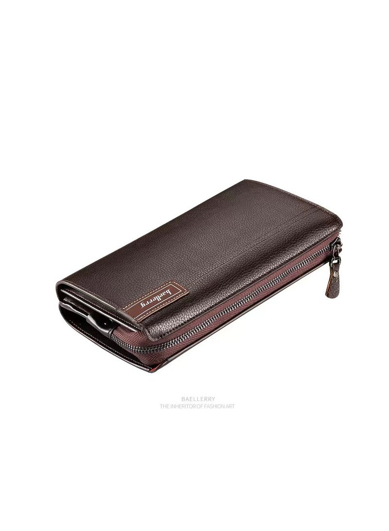 Leather Wallet Brown