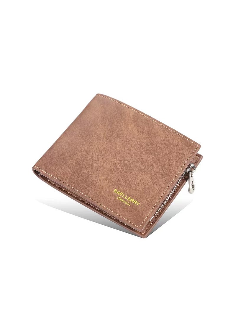 Leather Wallet YellowBrown