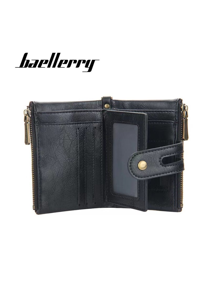 Leather Wallet Black